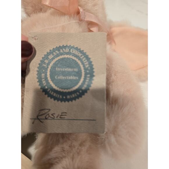 The Boyds Collection J.B. Bean Series Pink Pig 1364 Arms,legs,head,moveable - Picture 5 of 7